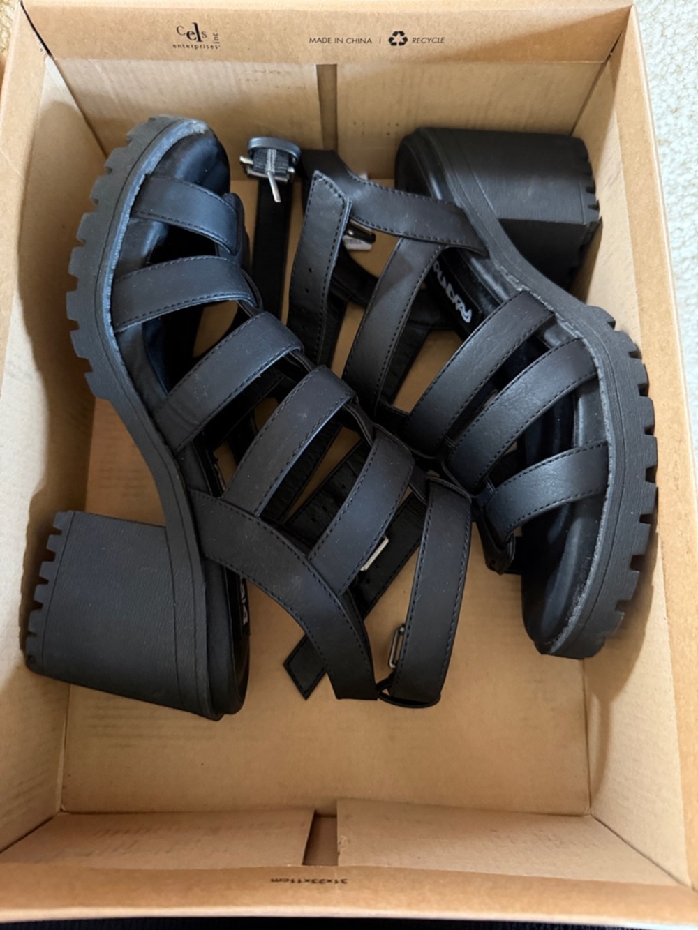 Dirty laundry shoes